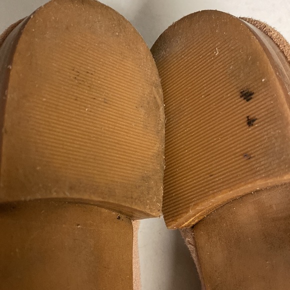 Jeffrey Campbell Charlie Pink Suede Slip On Mule Flat Shoes Size 7M - Picture 16 of 17